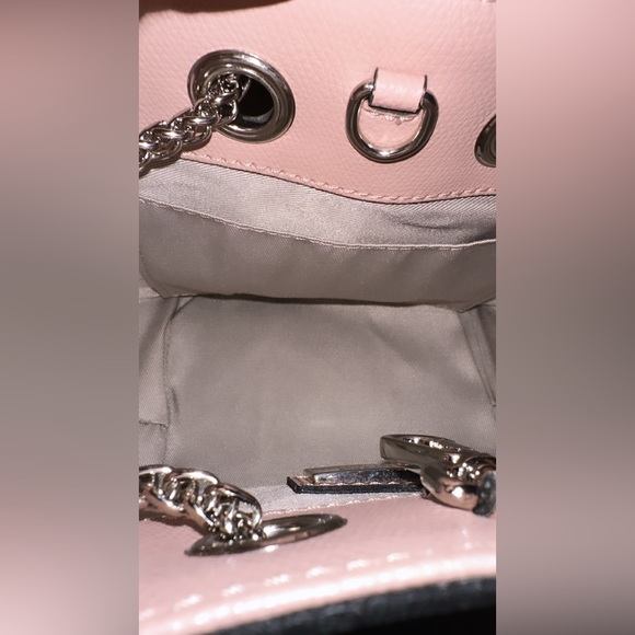 Valentino by Mario Valentino Mini Pink Bucket Bag - Picture 6 of 9